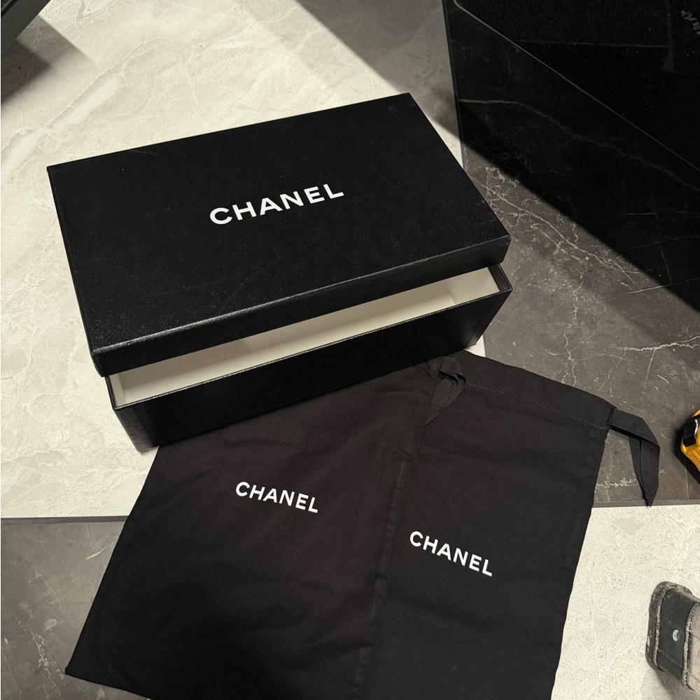 CHANEL Black Box with Dust Bag